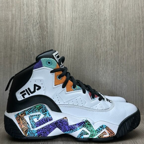 Fila Shoes - FILA Athletic Shoes Womens Sz 9 Lace Up Sneakers 5BM01759-175 White Multicolor
